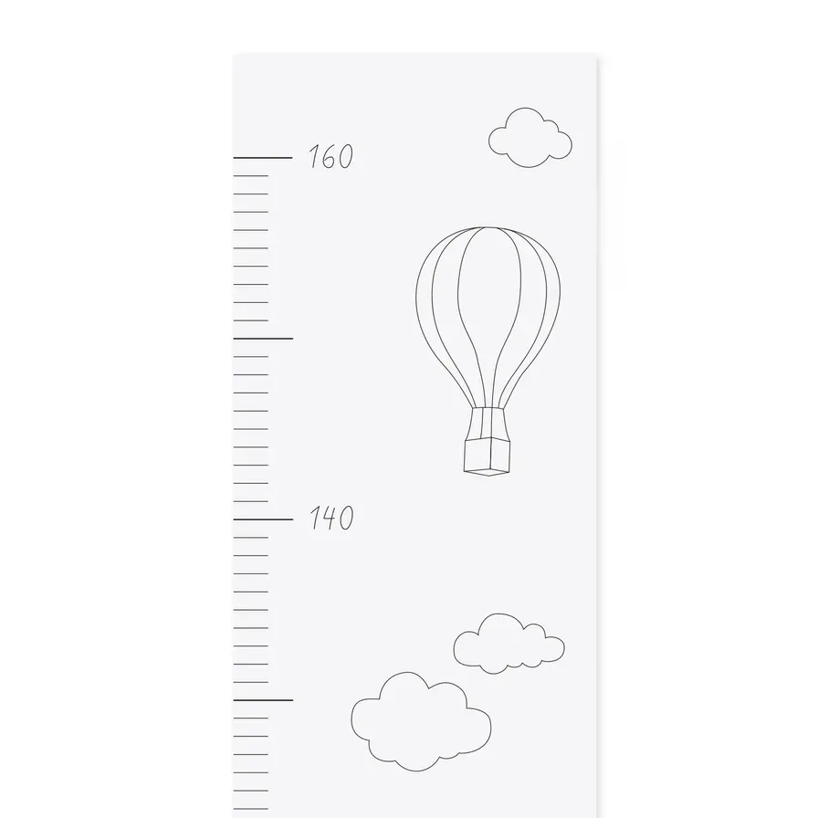 Messlatte Heißluftballon