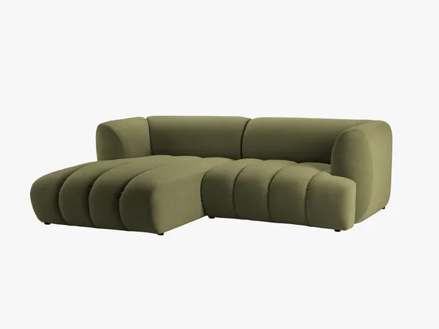 Harry 3-Sitzer Ecksofa (Samt (Casino))