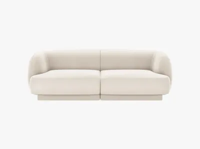 Miley 2-Sitzer Sofa (Samt (Bluvel))