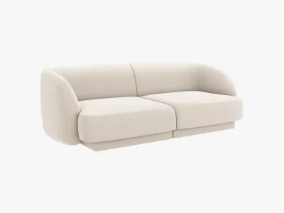 Miley 2-Sitzer Sofa (Samt (Bluvel))