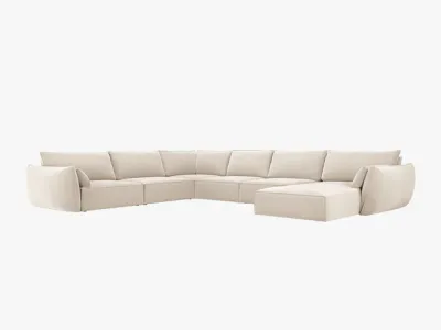 Kaelle 6-Sitzer Ecksofa