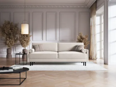 Scott 3-Sitzer Sofa (Samt (Bluvel))