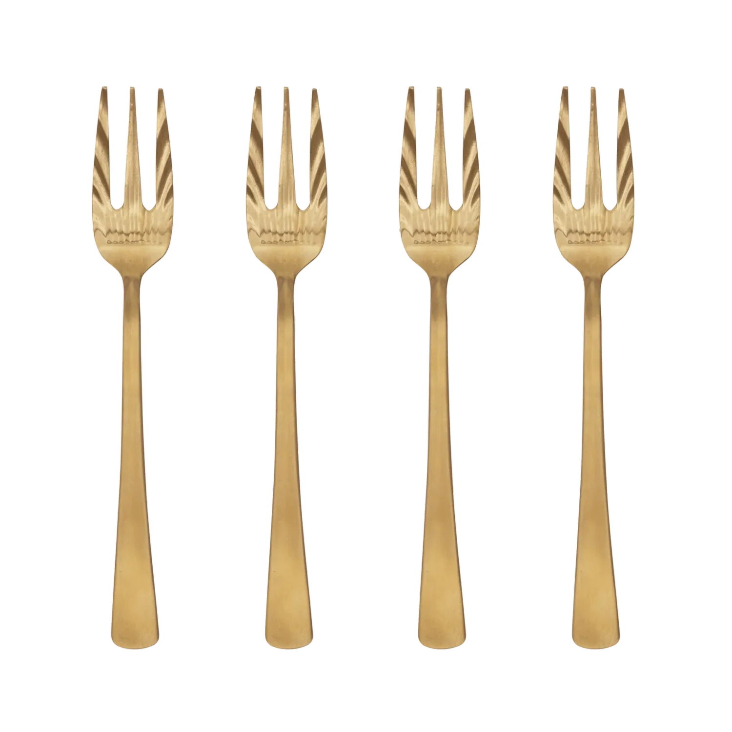 Gabel Gold – 4er-Set als Geschenk