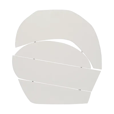Wanddekoration Holzblock
