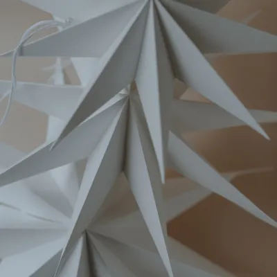 Papiersterne 3er Set