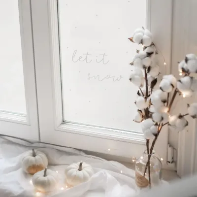 Sticker Let it snow
