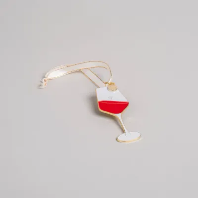 Baumschmuck Weinglas