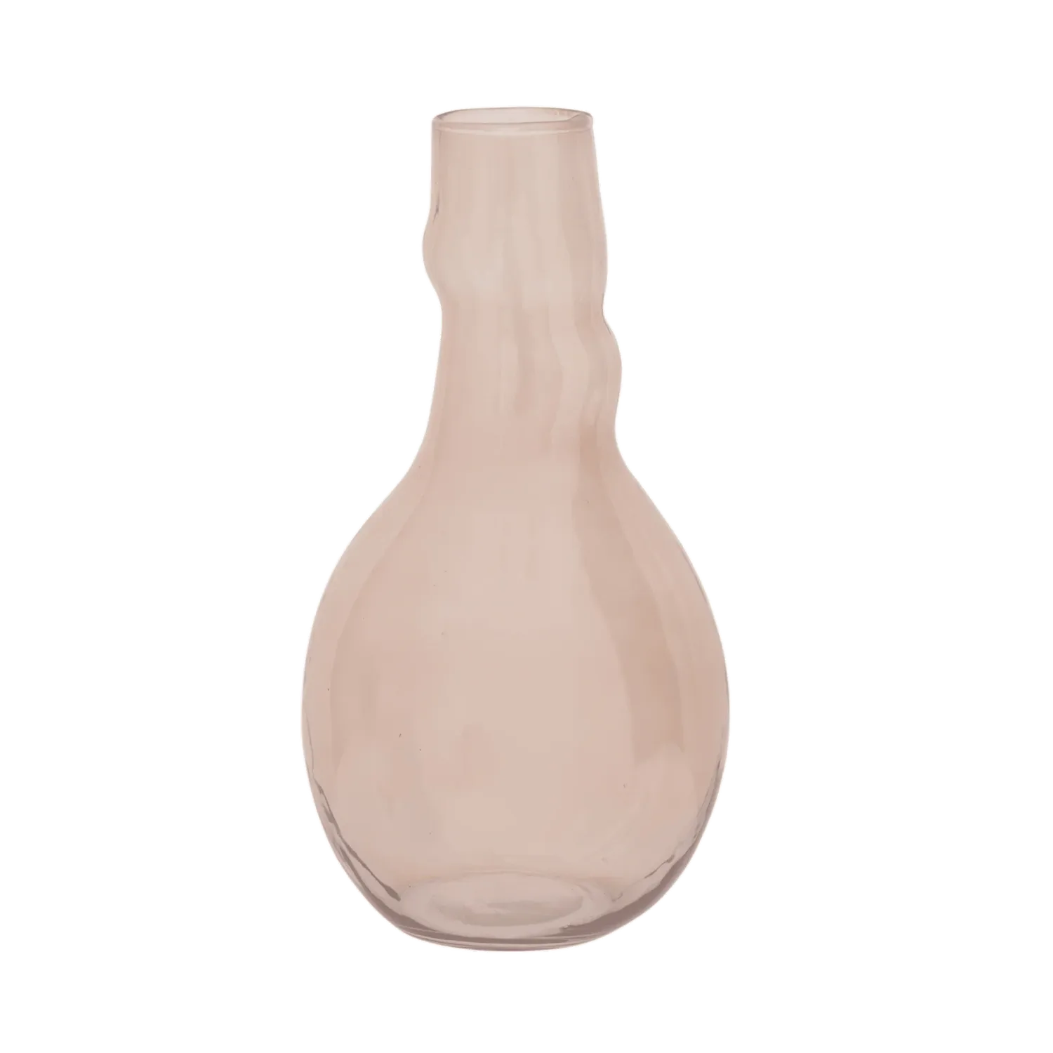 Vase recyceltes Glas schrullig A