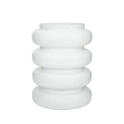Vase Blume recycelte Glasbirne