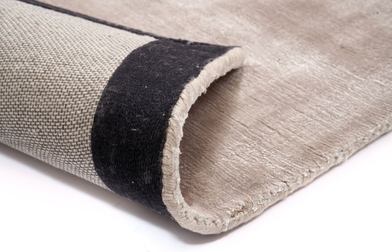 Selsey Einfarbiger Teppich 300x200 cm Beige
