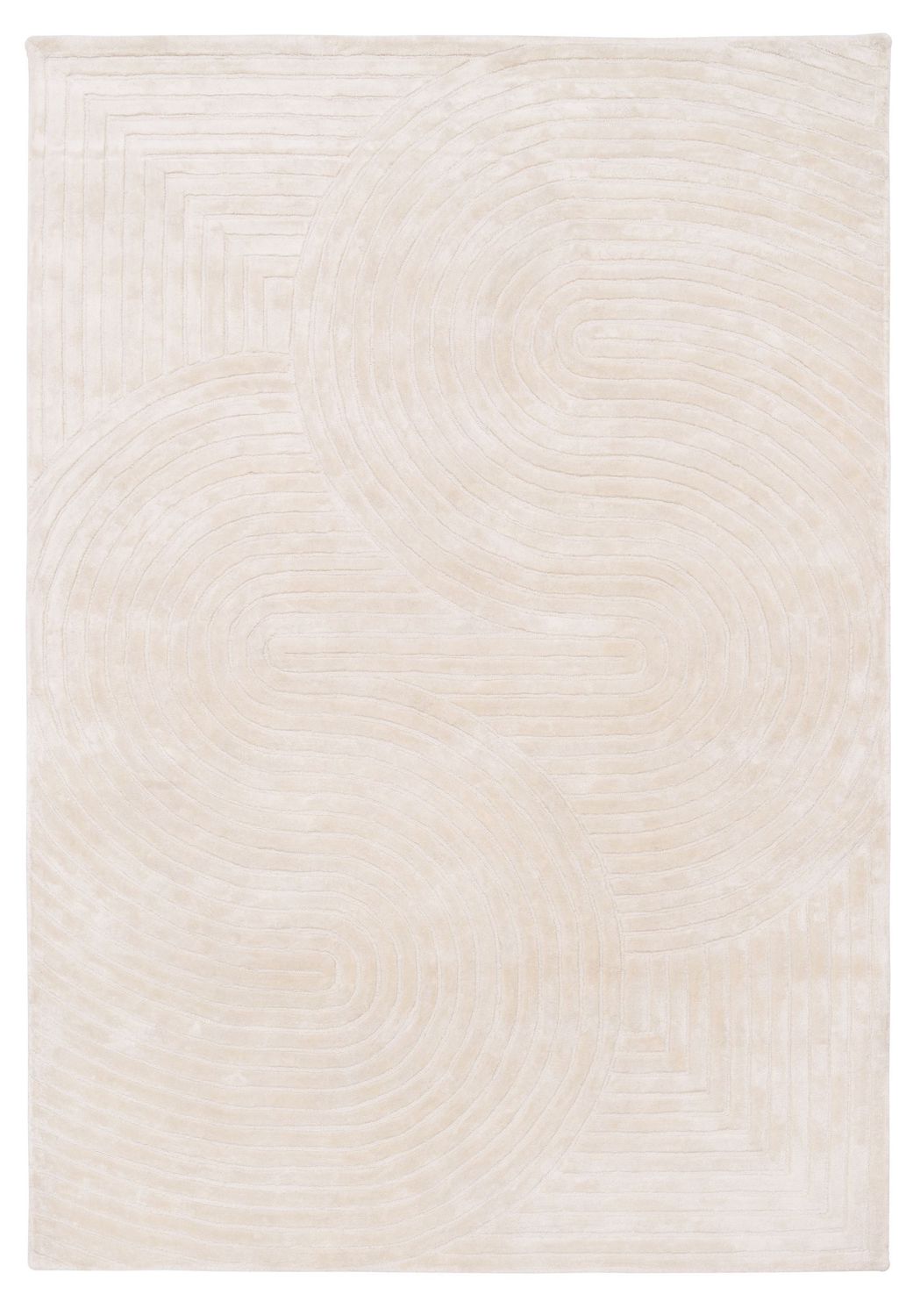 Selsey Nevicare Wollteppich Beige