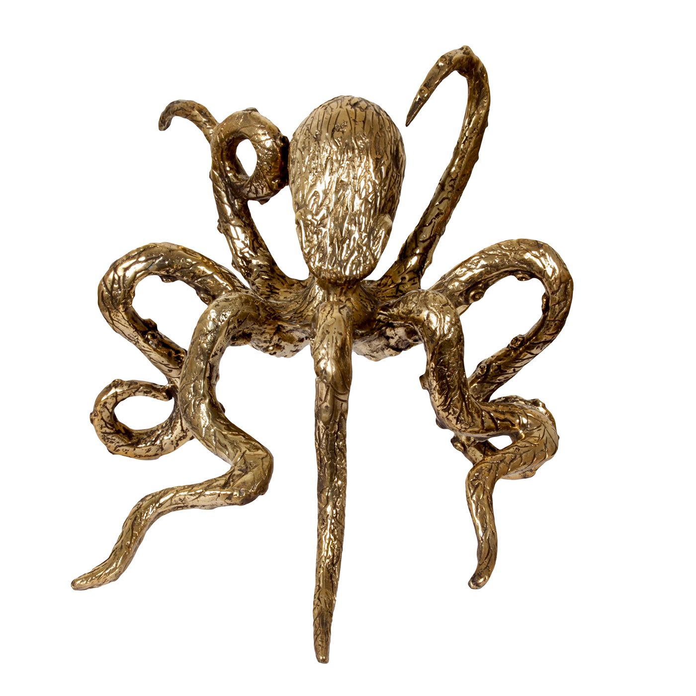 H14 Oktopus Aus Messing