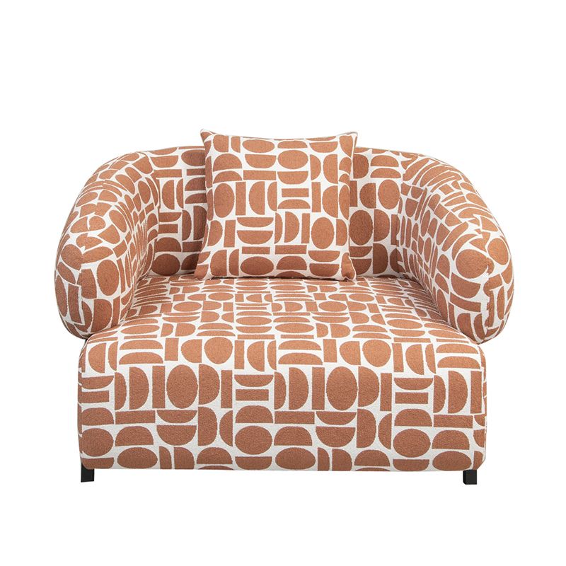 Kathmandu Lounge Sessel Amon Terracotta