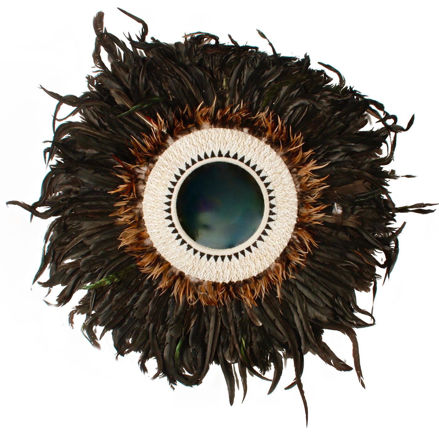 Spiegelschale Und Feder XXL