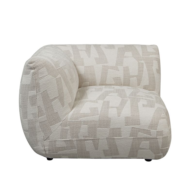 Amsterdam Sofa Mit Eckelement Weiße Glyphe