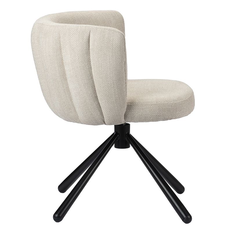 Shell Drehstuhl Beige