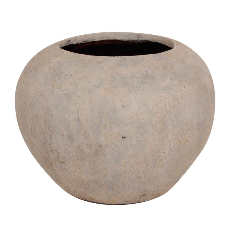Keramik,Vase Khlong Creme S