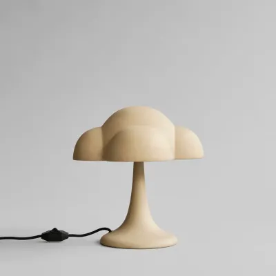 Pilz Tischlampe Sand