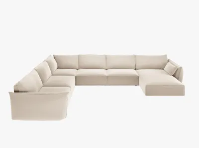 Kaelle 6-Sitzer Ecksofa