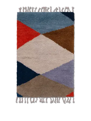 Harlequin Knotted Teppich