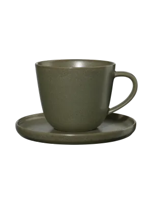 Kaffeetasse coppa mit Unterteller