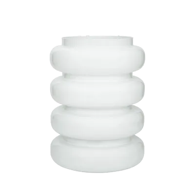 Vase Blume recycelte Glasbirne