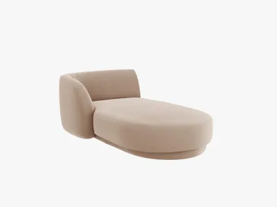 Miley Chaiselongue (Samt (Bluvel))