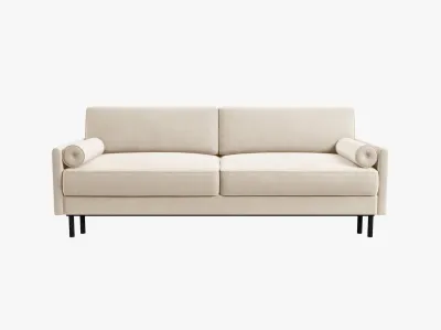 Scott 3-Sitzer Sofa (Samt (Bluvel))