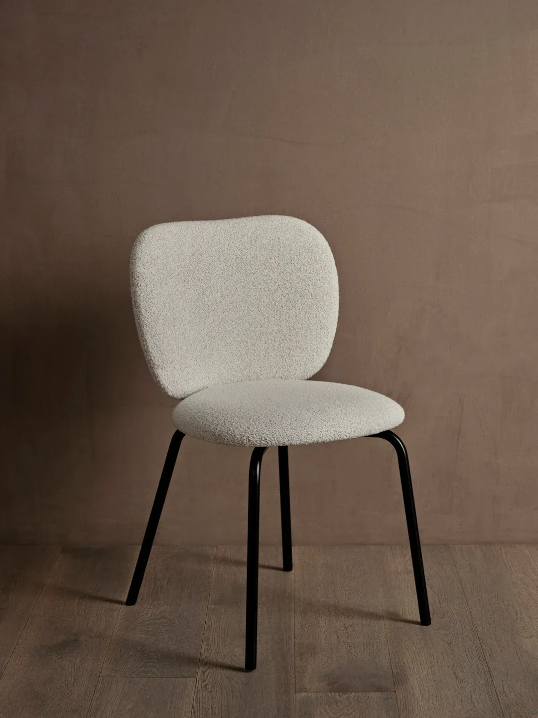 Rico Stuhl - Weicher Bouclé