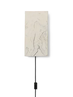 Argilla Wandleuchte – rechteckig