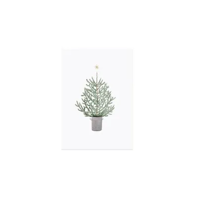 Aquarellkarte Christmas Tree