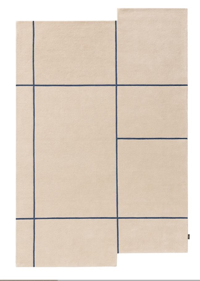 Finest Wollteppich Issey Beige 250 x 350