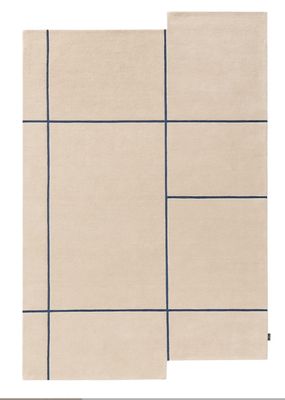 Finest Wollteppich Issey Beige 250 x 350