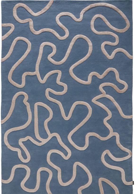Finest Teppich Keith Rosa/Blau 230 x 300