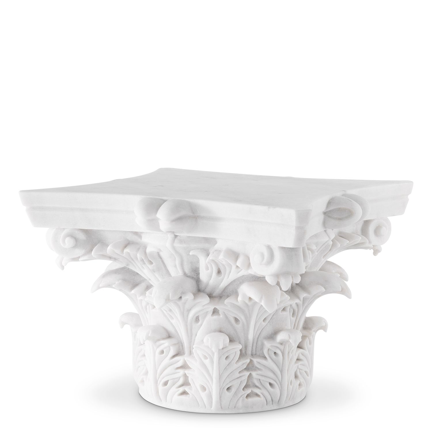 Coffee Table Acanthus white marble