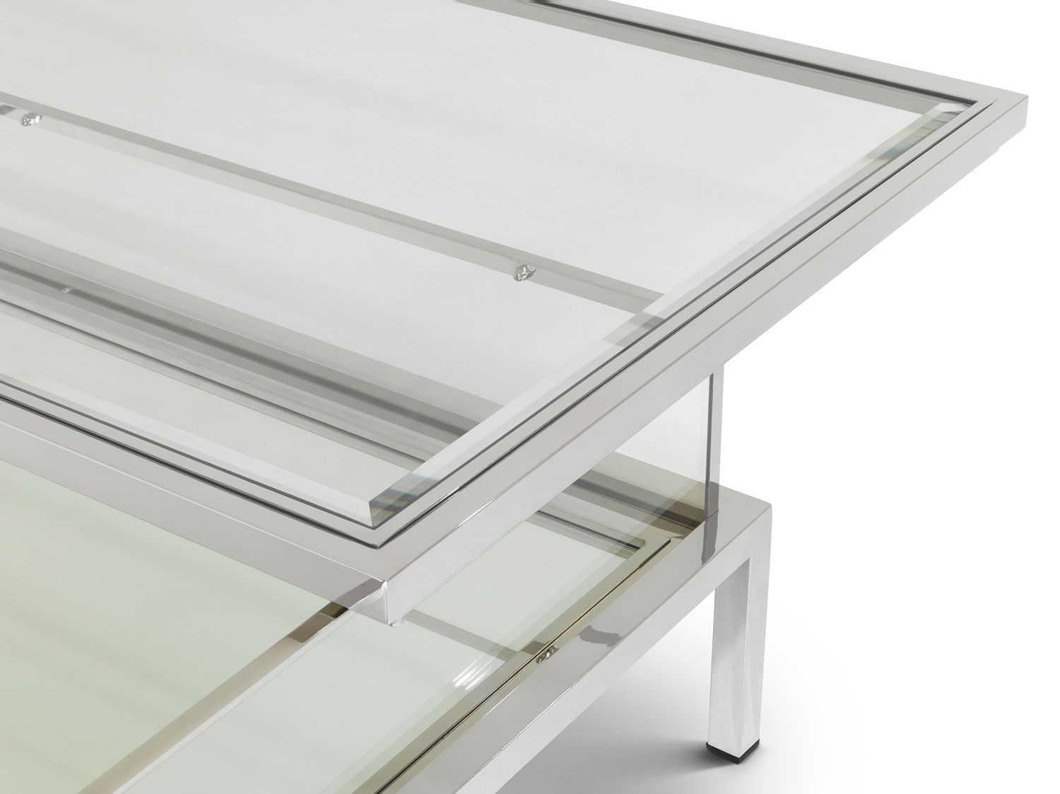 Coffee Table Harvey rectangular polished ss