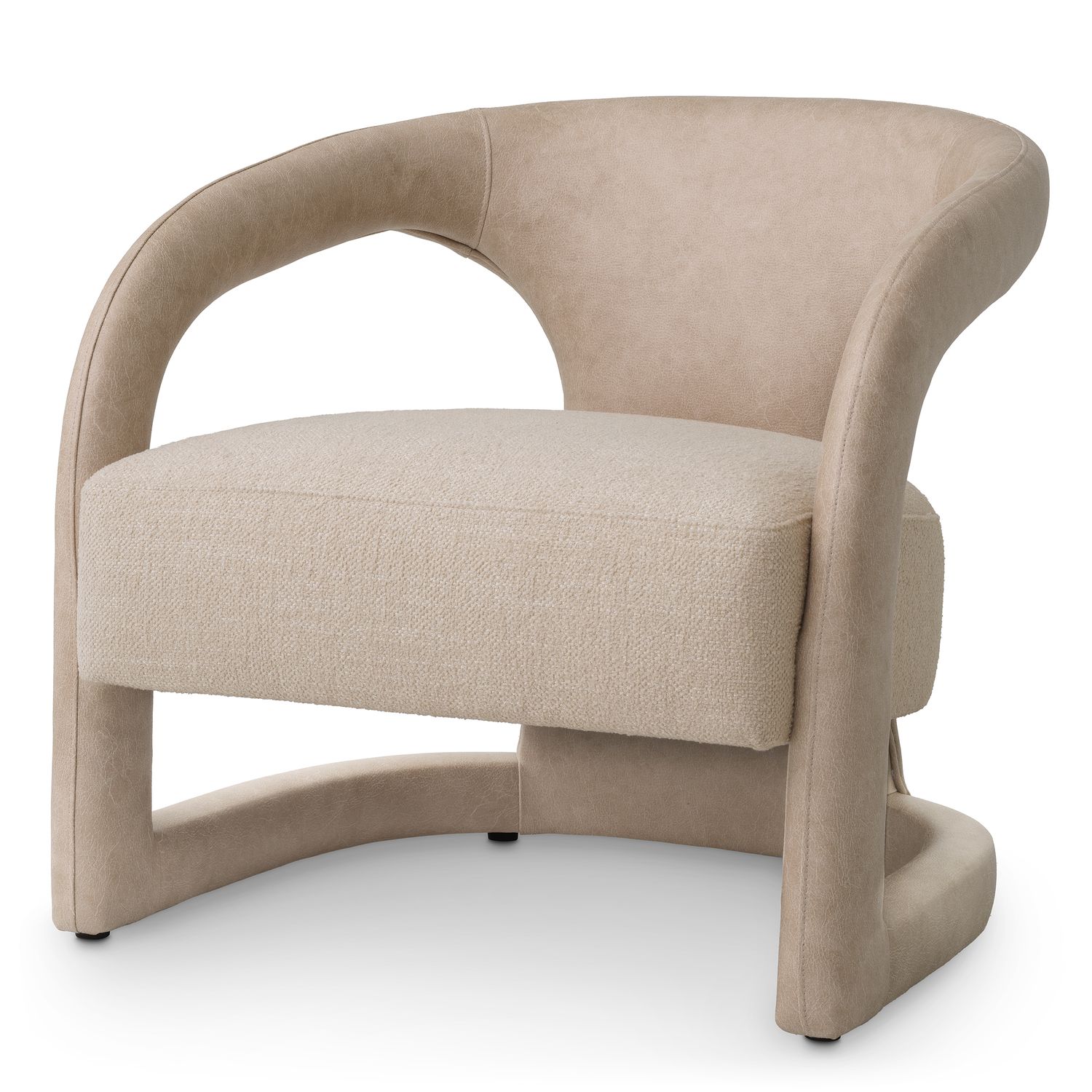 Chair Voletta faux leather valente beige renato ecru