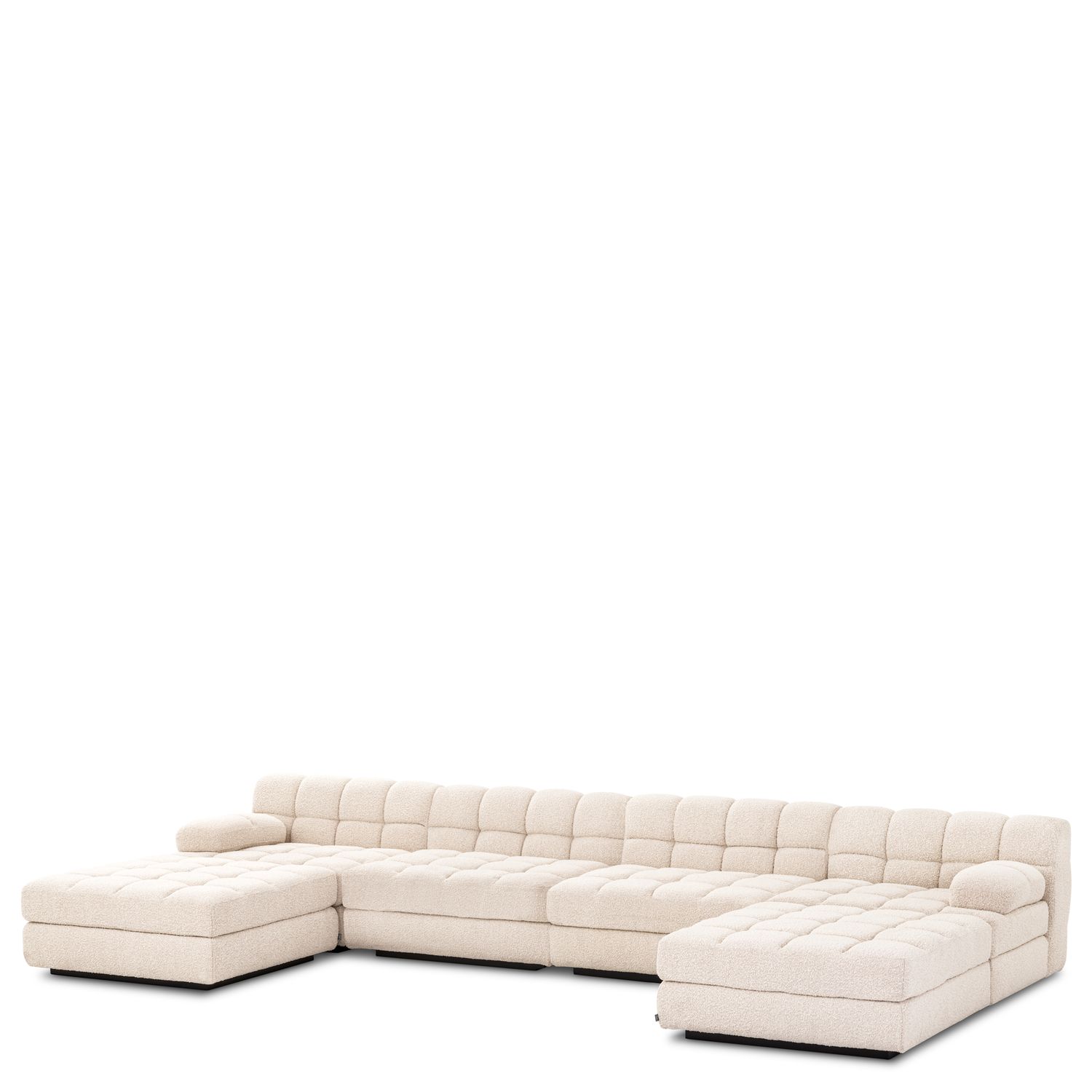 Modular Sofa Dean bouclé cream - Middle