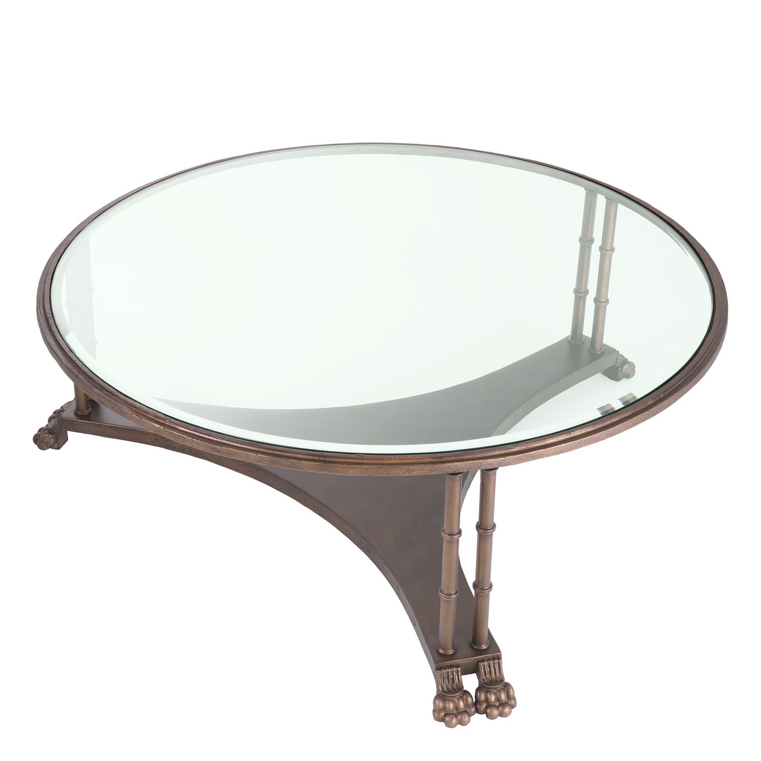 Coffee Table Lioness bronze finish