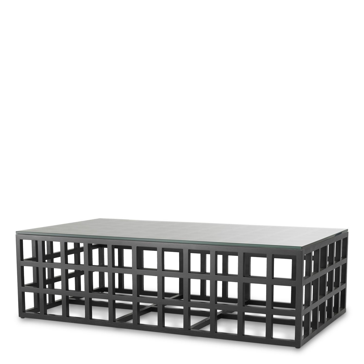 Coffee Table Cubico classic black finish