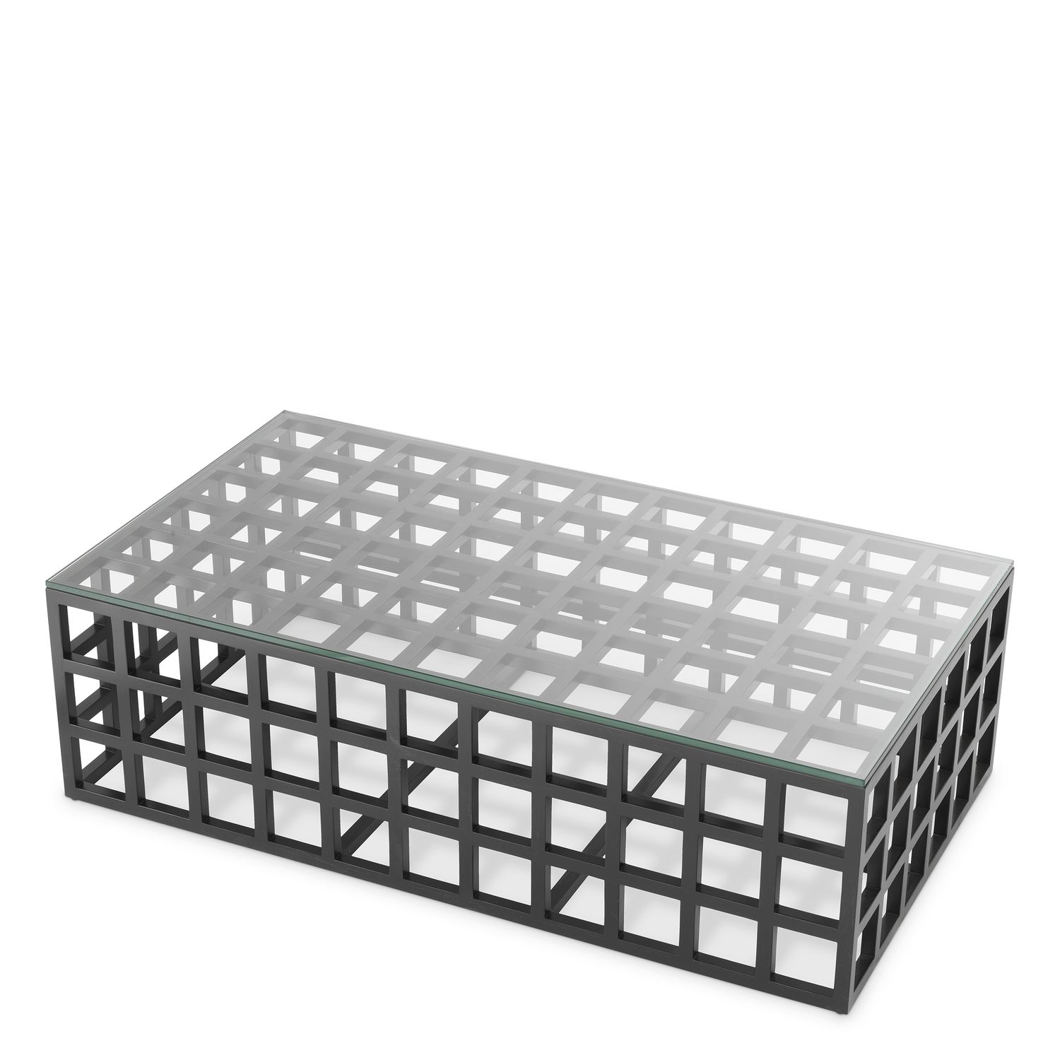 Coffee Table Cubico classic black finish