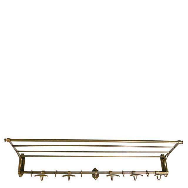 Coatrack Arini antique brass finish
