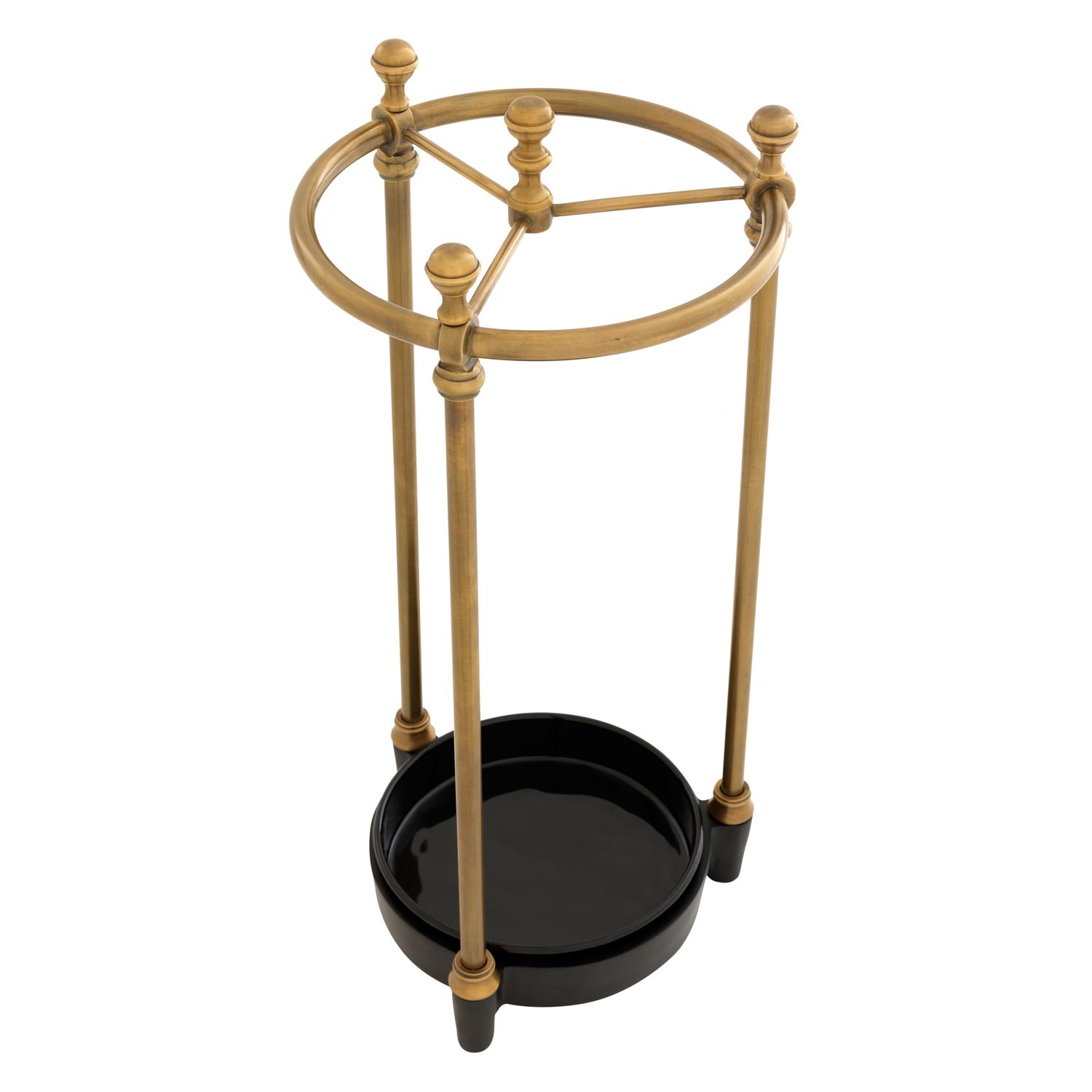 Umbrella Stand Artman antique brass finish