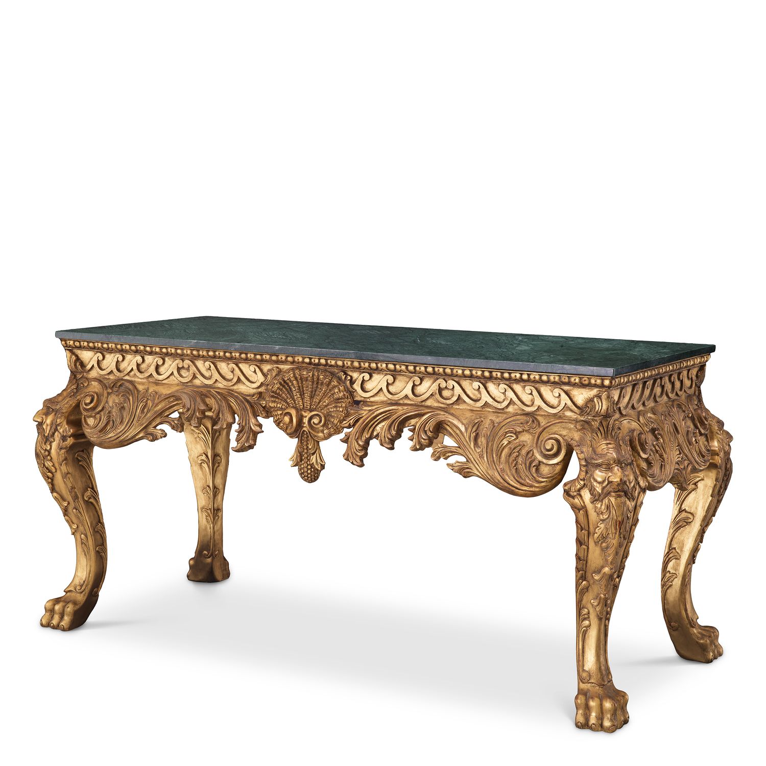 Console Table Matthias antique gold finish