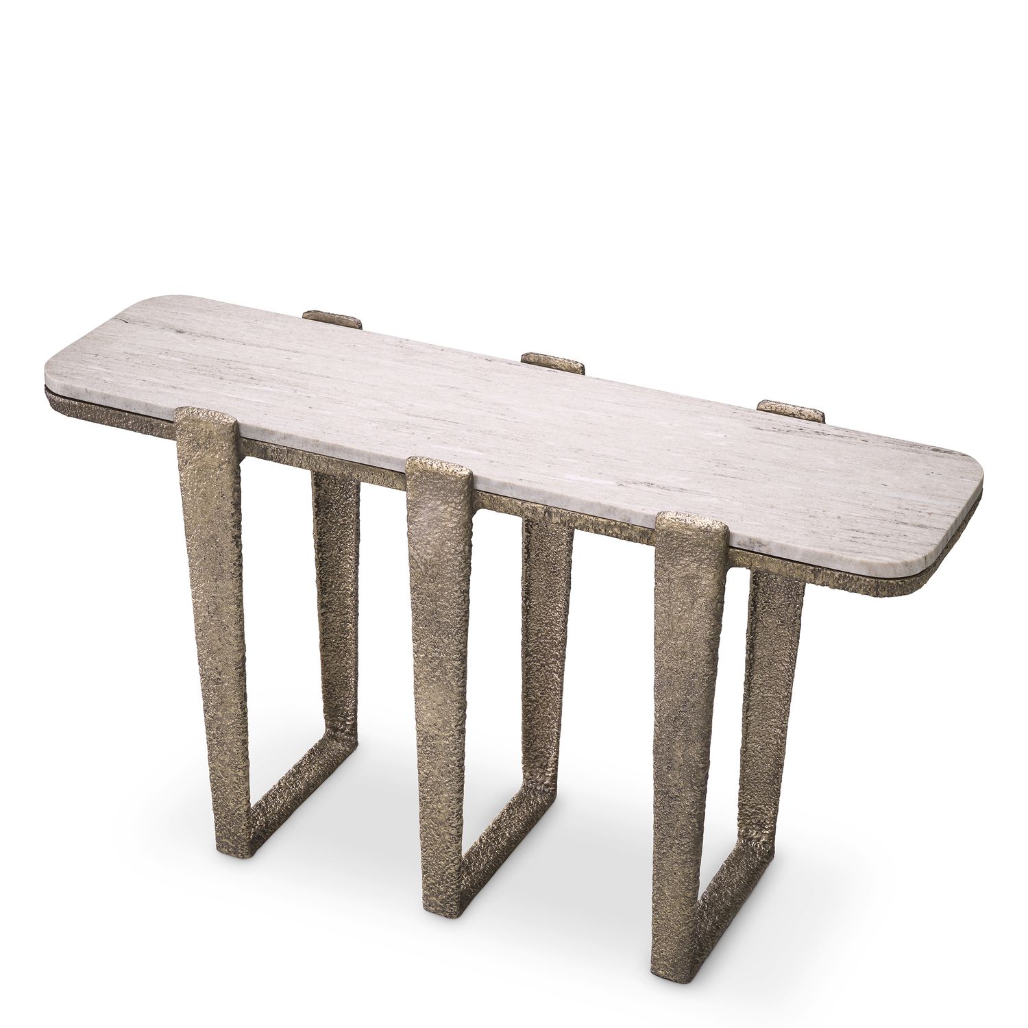 Console Table Orinda antique brass finish