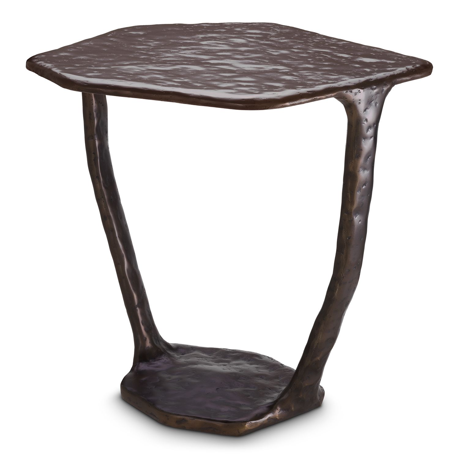 Side Table Tigra bronze finish