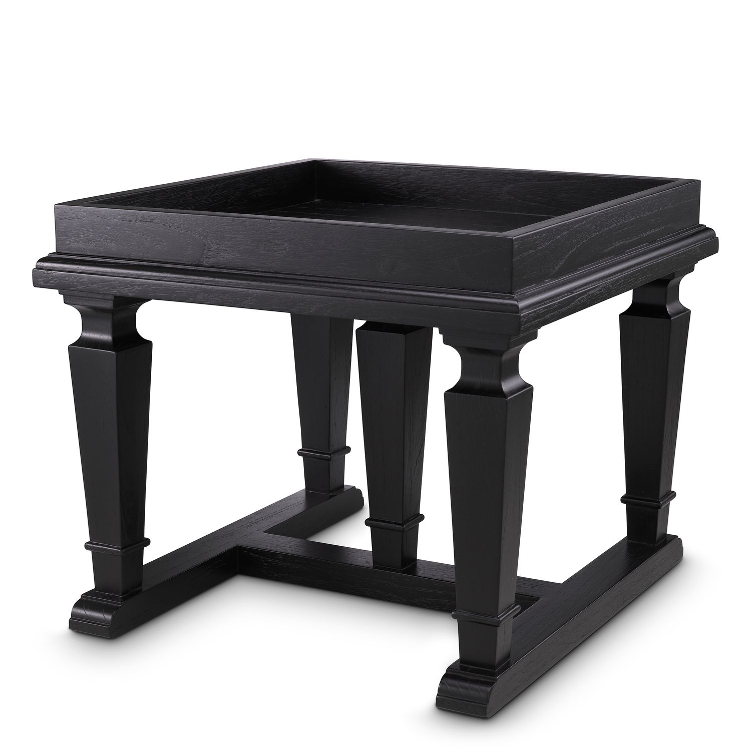 Side Table Americana black finish