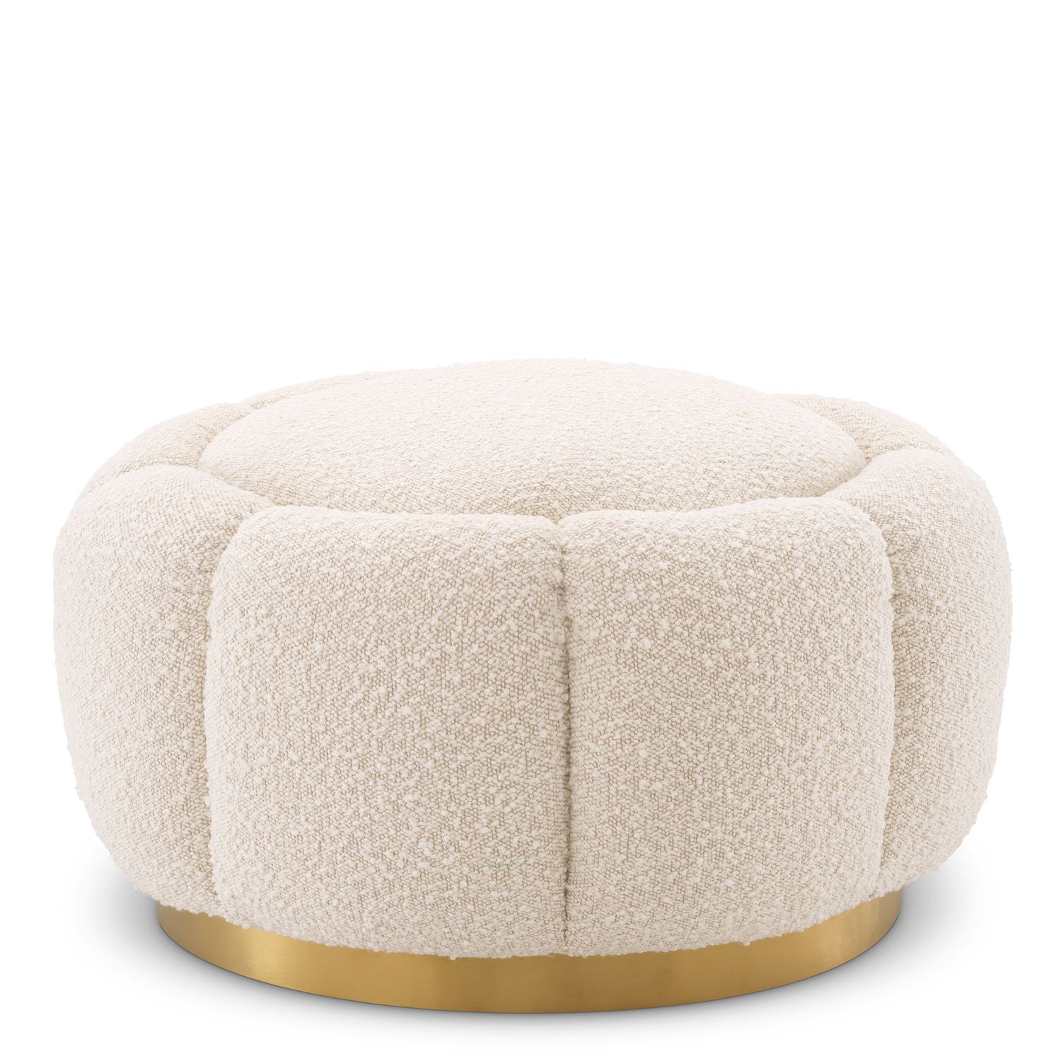 Ottoman Inger bouclé cream