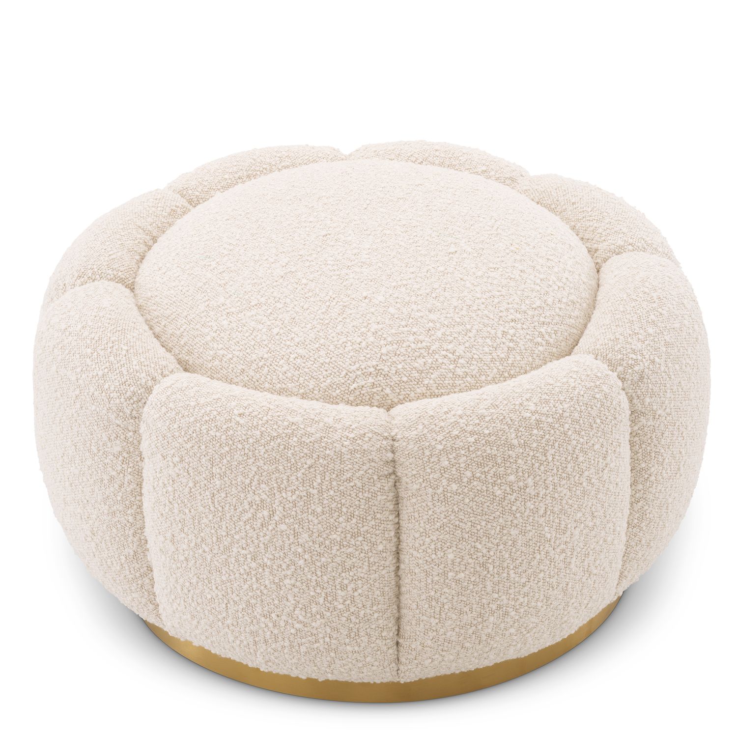 Ottoman Inger bouclé cream