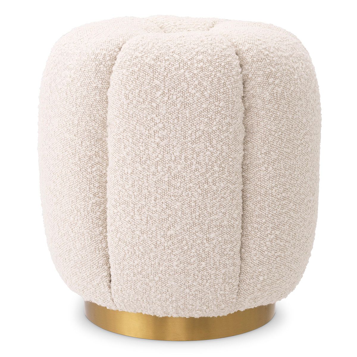 Stool Orchanic bouclé cream